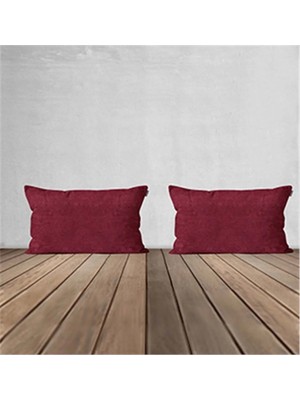 Goccia Home 2'li Kırlent Kılıfı Dekoratif Bohem Soft Koltuk Sırt Hediyelik Punch Yapılabilir Çok Renkli