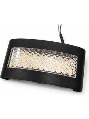 Eco Lounge 1 Adet Ars 348958 Işıltı Kristal LED Aplik 8W 3200K Gün Işığı