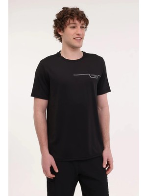 Lumberjack Kısa Kol T-Shirt Erkek Siyah ml Renato 11ITL1019