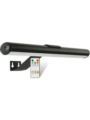 Eco Lounge 1 Adet Cata Ct 2465 Siyah Kasa 1,5W Şarjlı Duvar Tipi LED Aplik 3 Renk