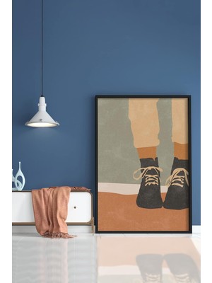 Çerçeveli Tekli Tablo Çerçeveler Dekorasyon Ev Dekoru 50X70 Tablo 50 x 70 Çerçeve Tekli 183 Ö