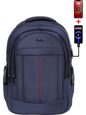 Case Club Günlük Okul Orta Okul-Lise Sırt Çantası Laptop Bölmeli 15.6 Inç Inç Su Geçirmez Kumaş Dada 01