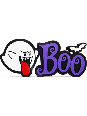 Yapı3D Happy Halloween Dekoratif Masa ve Duvar Süsü | Cadılar Bayramı Parti Dekoru |