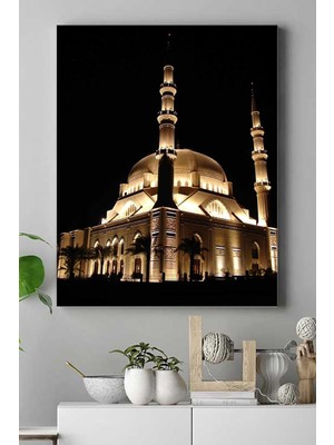 (PSTER15460) Camii Kutsal Mekan Kanvas Tablo 2 21 x 30