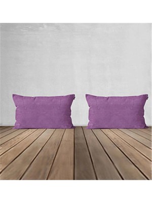 Goccia Home 2'li Kırlent Kılıfı Dekoratif Bohem Soft Koltuk Sırt Hediyelik Punch Yapılabilir Çok Renkli