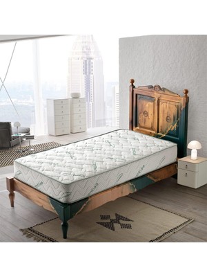 Heyner Opalin 80X190 Jungle Bamboo Ortopedik Tek Kişilik Yaylı Yatak 80 * 190 Ortopedik Yaylı