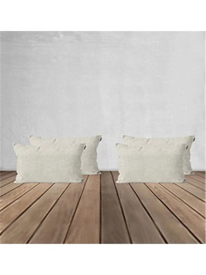 Goccia Home 4'lü Kırlent Kılıfı Dekoratif Bohem Soft Koltuk Sırt Hediyelik Punch Yapılabilir Çok Renkli