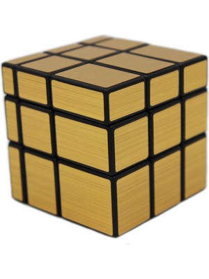 Meishine® 3 x 3 x 3 Magic Cube Altın Mirror Cube Speed Küp