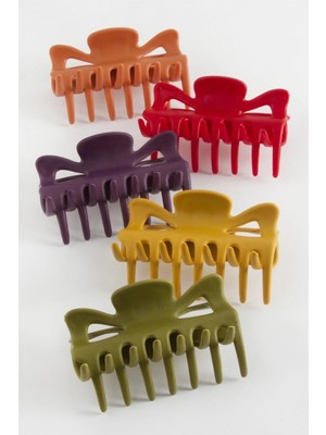 Eco Lounge Tırpan Renkli Mandal Toka 8 cm
