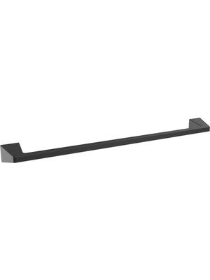 1001 Havlu Askısı | 24 Inç (610 Mm) | Mat Siyah | Blackrock | Havlu Tutucu | Banyo Donanımı | Banyo