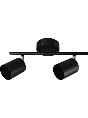 Panasonıc Ampullü Ikili LED Spot Aplik Avize Armatür Harekli Metal Gün Işı LED Ampul Dahi
