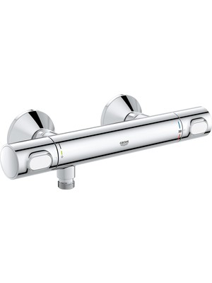 1001 Precision Flow Termostatik Duş Bataryası, Su Tasarruflu, Krom, 34840000
