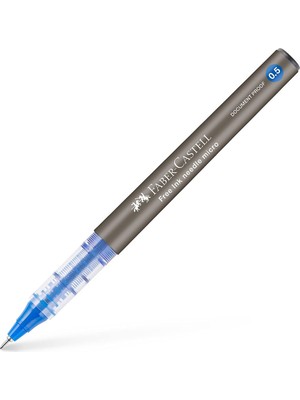 1001 Free Ink Roller Kalem 0.5, Mavi, Silinmez Kalıcı Mürekkep, Iğne Uçlu, Akıcı Yazım, Mürekke