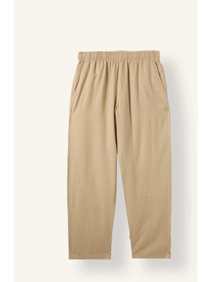 DeFacto Relaxed Fit Rahat Kalıp Normal Bel Boru Paça Pantolon H4753AX26AU