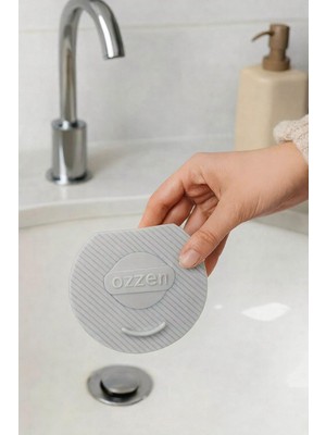 1001 Lavabo Kötü Koku Giderici Önleyici Silikon Mat Sızdırmaz Lavabo Tıkacı Lavabo Tıpası Evye K