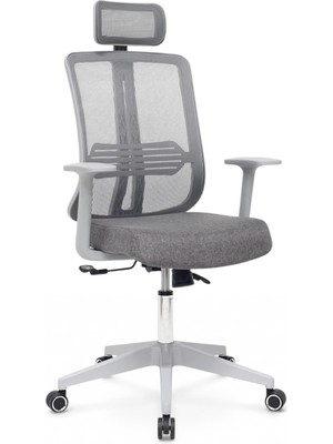 1001 Comfort Mood Gray Yönetici Koltuğu Ofis Çalışma Koltuğu