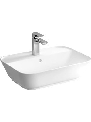 1001 Geo 7426B003-0001 Dikdörtgen Çanak Lavabo, 60 Cm, Beyaz