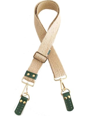 Kazan Hobi Aksesuar Jüt Kolon Sapı 120X4 cm Light Gold Metalli