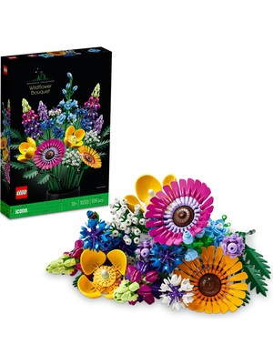 1001 Botanicals Kır Çiçekleri Buketi 10313 | Yetişkinler Için Peygamber Çiçeği Içeren Dekoratif
