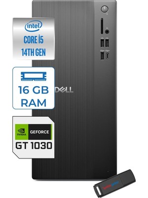 1001 Tower ECT1250 Intel Core I5 14400 16GB Ddr5 2tb SSD 4GB/GT1030 Freedos Kurumsal Masaüstü Bilgisaya