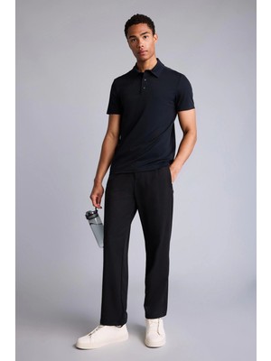 DeFacto Straight Fit Düz Paça Cepli Pantolon H0848AX26SP