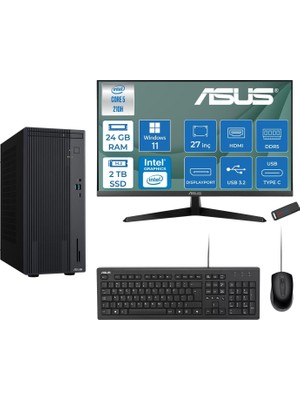 1001 Expertcenter P500MV Intel® Core™ Ultra 5 210H 4.8ghz Aı 24GB Ddr5 2tb SSD 27" 120Hz Intel® Grap