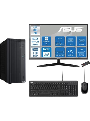 1001 Expertcenter P500MV Intel® Core™ Ultra 5 210H 4.8ghz Aı 48GB Ddr5 1tb SSD 23.8" 120Hz Intel® gr