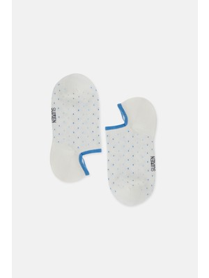 Suwen Dots Band Sneaker Çorap