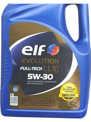 Elf Evolution Full-Tech FE 5W-30 5 Litre Motor Yağı ( Üretim Yılı: 2024 )Fransa Menşeli Yüksek Performanslı