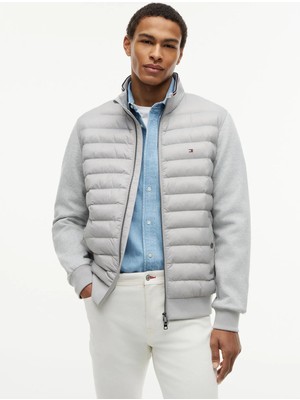 Tommy Hilfiger Gri Erkek Ceket MW0MW41329P01_MIX Medıa Ess Rwb St