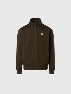 North Sails Regular Fit Tam Fermuarlı Pamuk Erkek Sweatshirt