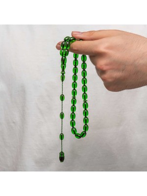 Inure Jewelry Sıkma Kehribar Tesbih