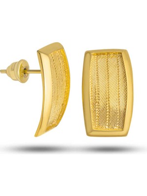 Inure Jewelry Gümüş Trabzon Hasır Kadın Küpe