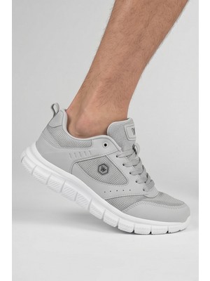 Liarca Büyük Beden Ortopedik Rahat Taban Bağcıklı Triko File Yazlık Spor Yürüyüş 45 46 47 Numara Ayakkabı Sneaker