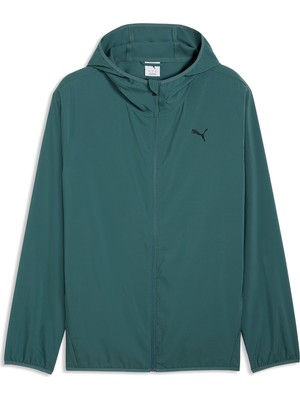 Puma Tad Woven Erkek Yeşil Kapüşonlu Ceket