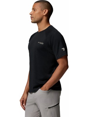 Columbia Driventure Erkek Teknik Kısa Titanium Gri Kollu T-Shirt  AO4945 Drıventure Short Sleeve
