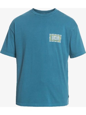 Quiksilver Electrıc Feel Erkek Mavi T-Shirt EQYZT06694-BRN0