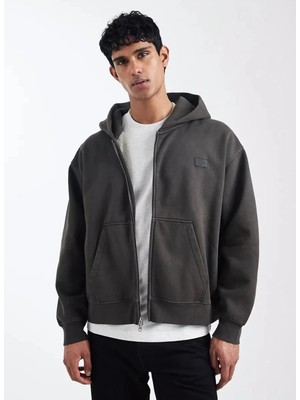 Vans VN000T78EMV1 Premium Full Zip Hoodi Siyah Erkek Sweatshirt