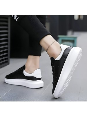 Liarca Santa Monica Siyah Spor Ayakkabı – Hafif, Nefes Alabilen Günlük Yürüyüş Sneaker
