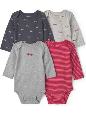 Carter's Erkek Bebek Çoklu Paket Body Yenidoğan-24 Ay Çok Renkli