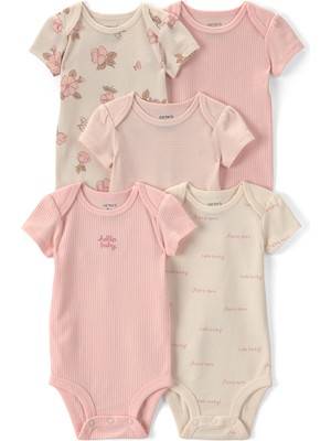 Carter's Kız Bebek Çoklu Paket Body Prematüre-24 Ay Çok Renkli