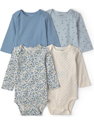 Carter's Kız Bebek Çoklu Paket Body Yenidoğan-24 Ay Çok Renkli