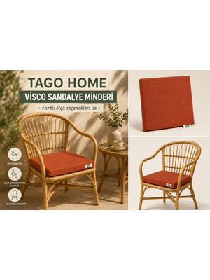 Tago Home Visco Sandalye Minderi (30*30 Cm)
