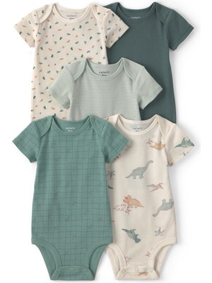 Carter's Erkek Bebek Çoklu Paket Body Yenidoğan-24 Ay Çok Renkli
