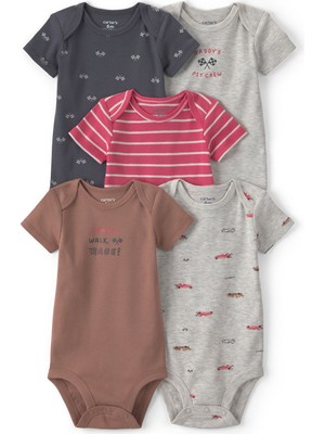 Carter's Erkek Bebek Çoklu Paket Body Yenidoğan-24 Ay Çok Renkli