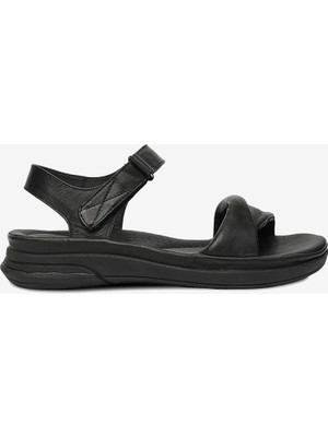 Greyder Kadın Siyah Hakiki Deri Sandalet 5Y2FS33580