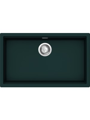 Schock Kiruna N-100XL Ivy Granit Eviye Koyu Yeşil (756X456 Mm)