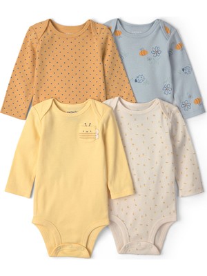 Carter's Kız Bebek Çoklu Paket Body Yenidoğan-24 Ay Çok Renkli