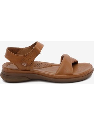 Greyder Kadın Taba Hakiki Deri Sandalet 5Y2FS33580