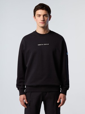North Sails Bisiklet Yaka %100 Pamuk Sweatshirt
